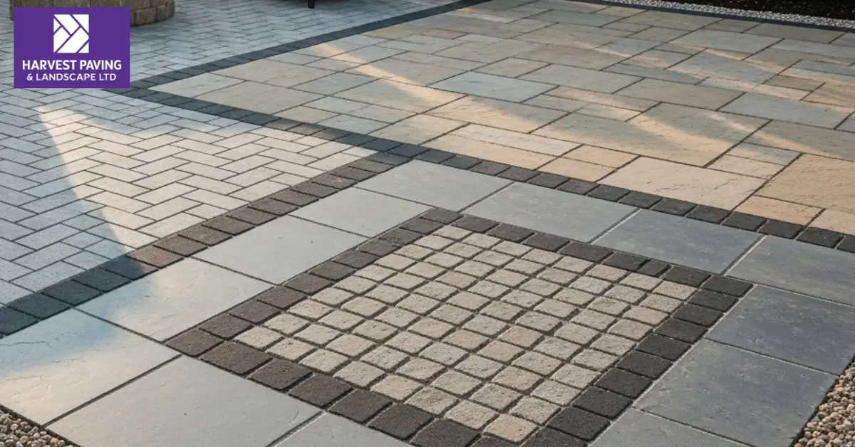 Different Paving Patterns for gardens: one of the best Garden Patio Ideas