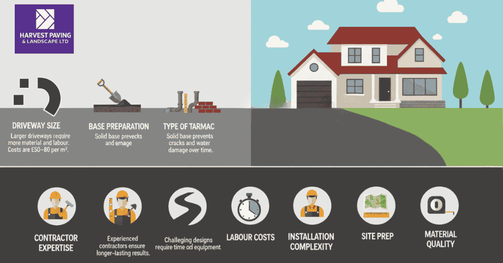 Factors That Affect Tarmac Driveway Prices