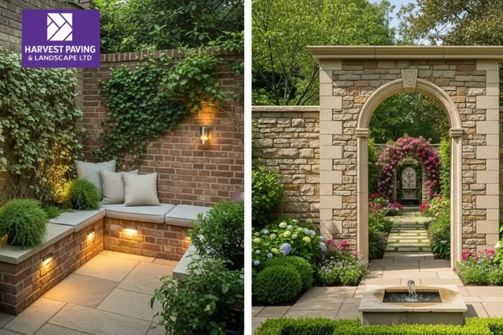 Garden Wall Design Ideas for Small and Large Gardens
