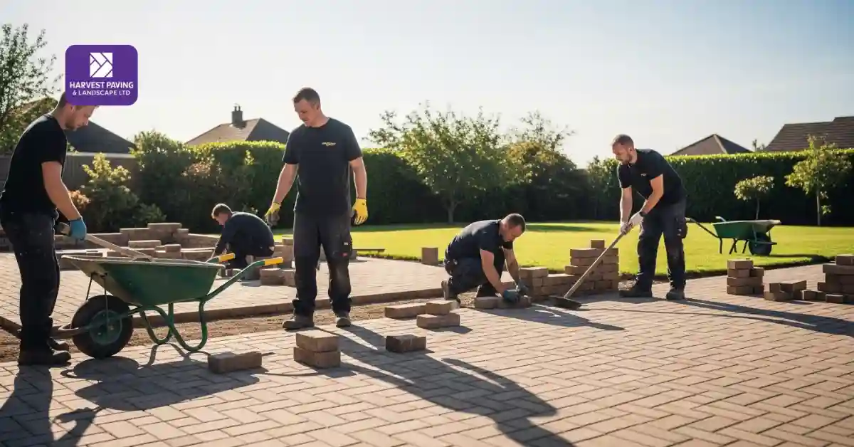 Warm summer weather in Colchester ideal for paving and outdoor projects